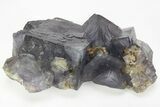 Colorful Cubic Fluorite Crystals with Phantoms - Yaogangxian Mine #217411-1
